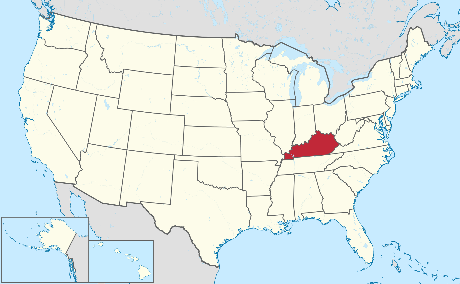 Kentucky Location