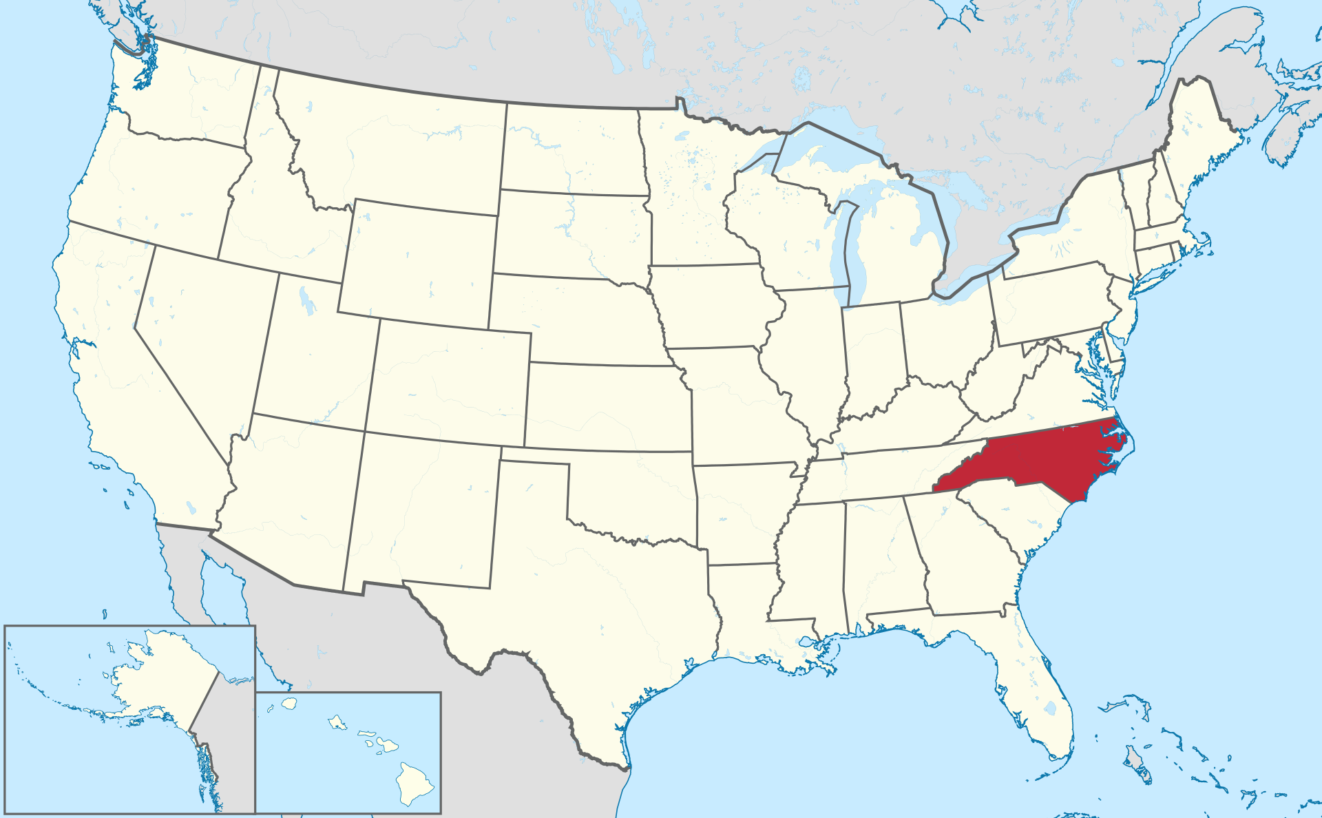 North Carolina Location